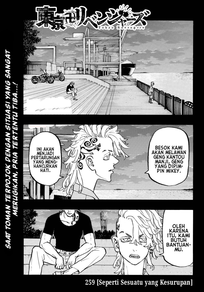 Tokyo Revengers Chapter 259 Bahasa Indonesia