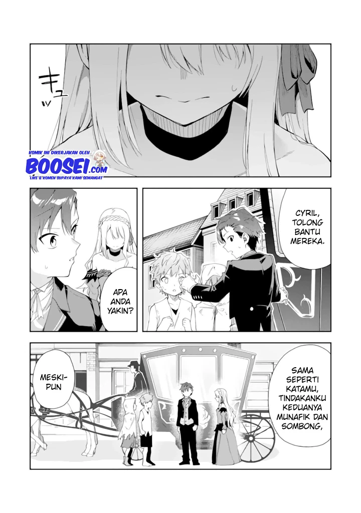 Akuyaku Reijou no Shitsuji-sama: Hametsu Flag wa Ore ga Tsubusasete Itadakimasu Chapter 04 Bahasa Indonesia