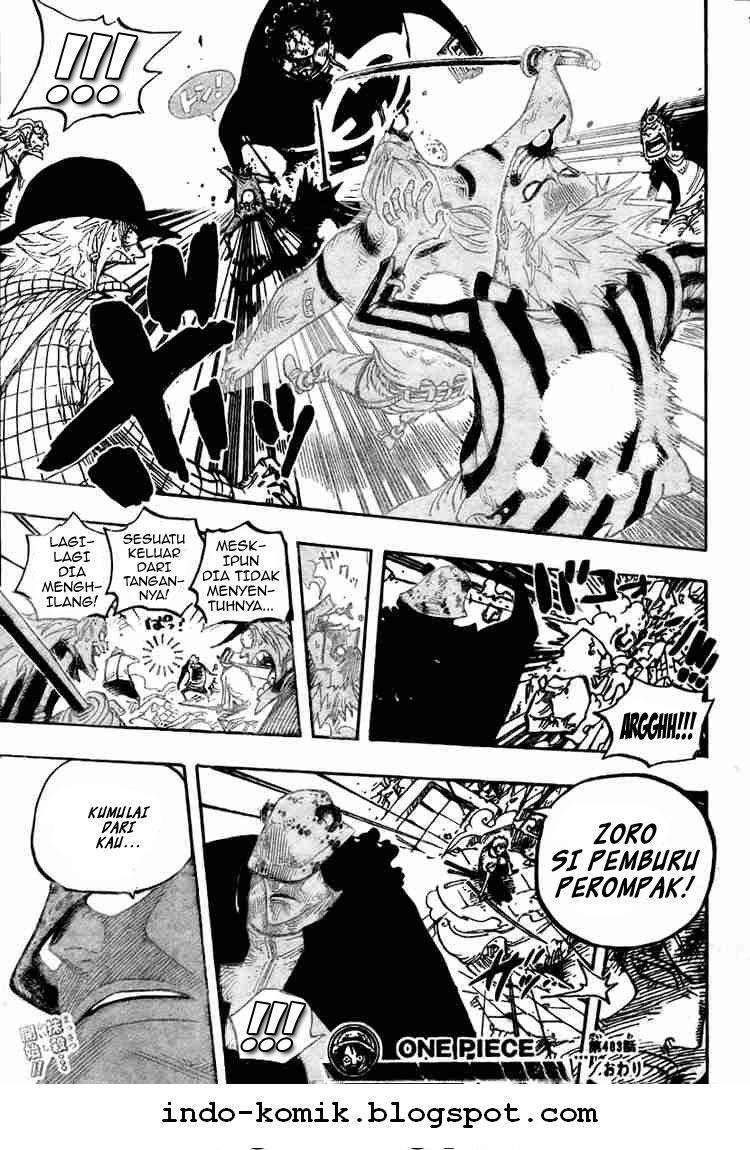 One Piece Chapter 483 Bahasa Indonesia