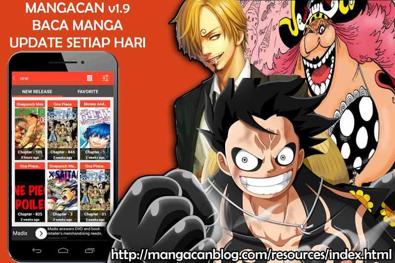 One Piece Chapter 851 Bahasa Indonesia