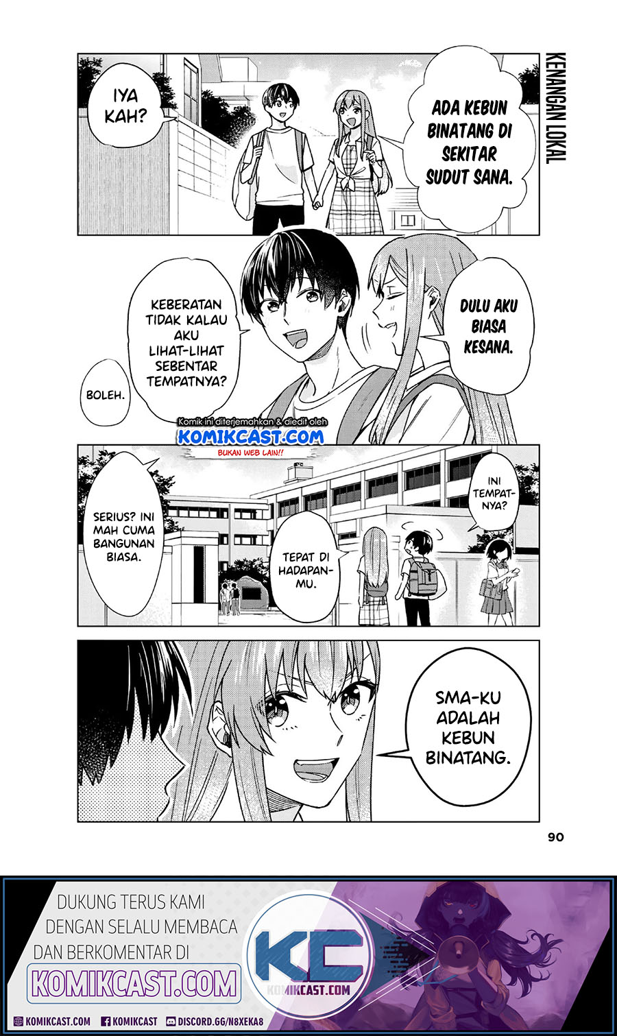 Boku no Kanojo wa Saikou desu! Chapter 34 Bahasa Indonesia