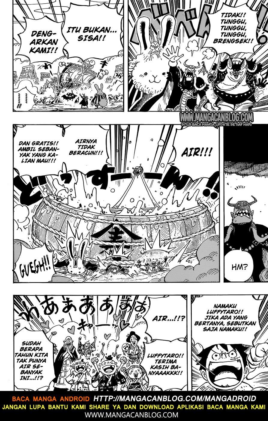 One Piece Chapter 918 Bahasa Indonesia