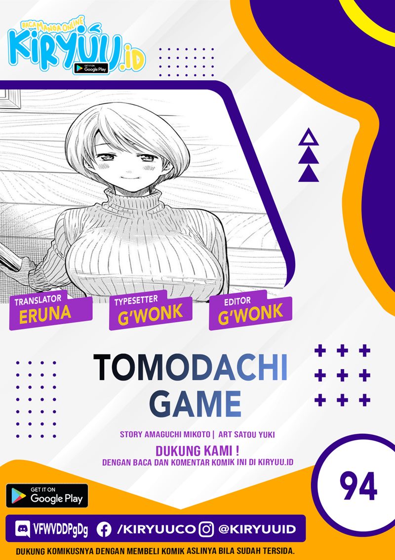 Tomodachi Game Chapter 94 Bahasa Indonesia
