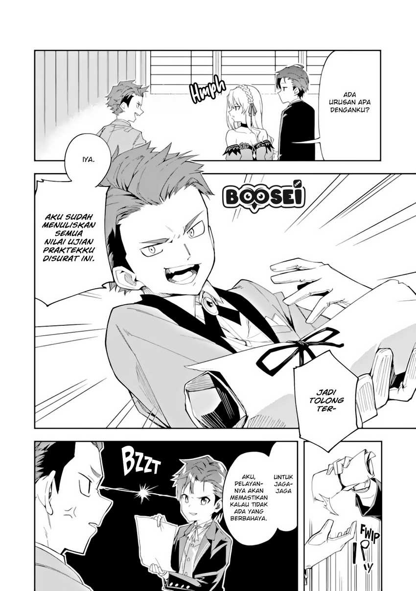 Akuyaku Reijou no Shitsuji-sama: Hametsu Flag wa Ore ga Tsubusasete Itadakimasu Chapter 3.2 Bahasa Indonesia