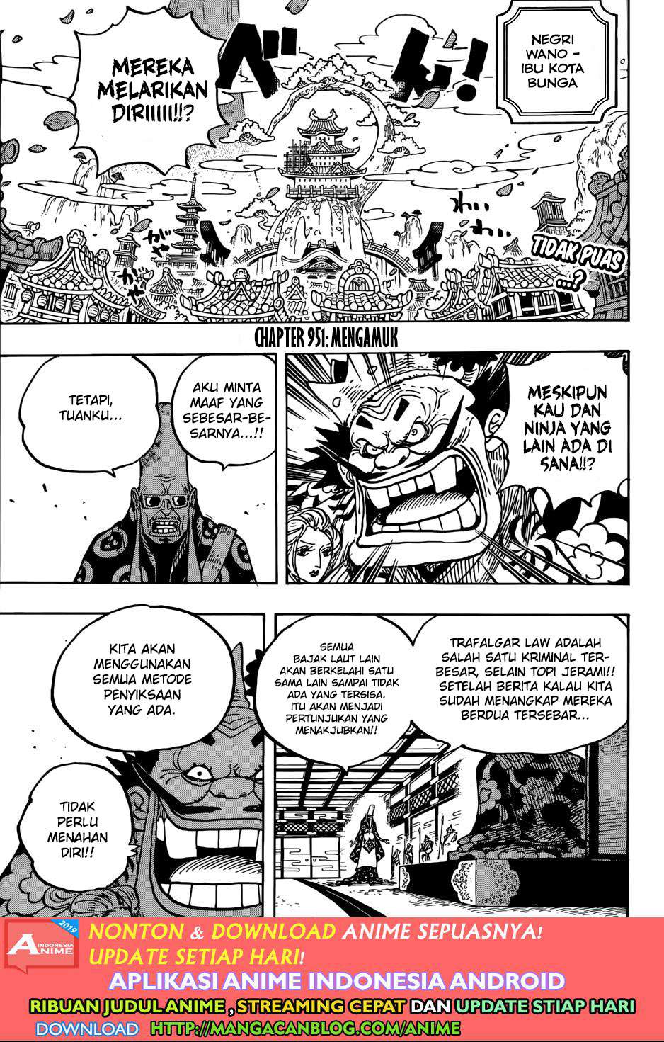 One Piece Chapter 951 Bahasa Indonesia