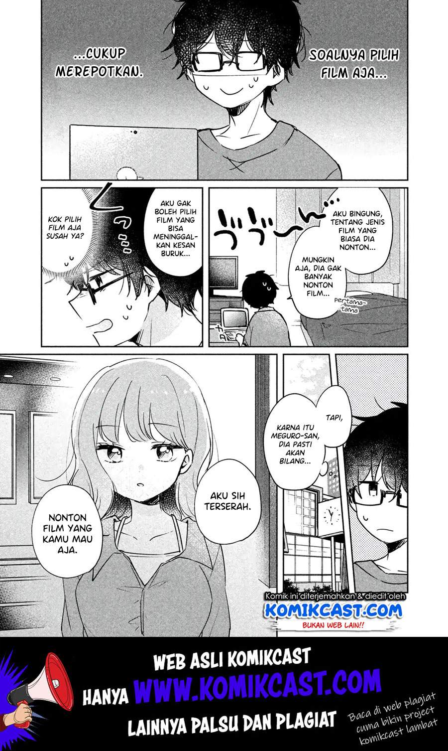 It’s Not Meguro-san’s First Time Chapter 08 Bahasa Indonesia