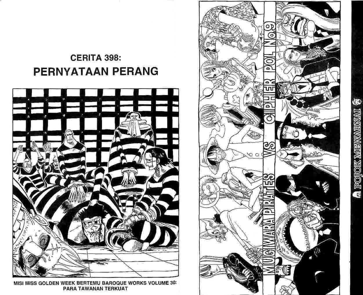 One Piece Chapter 398 Bahasa Indonesia