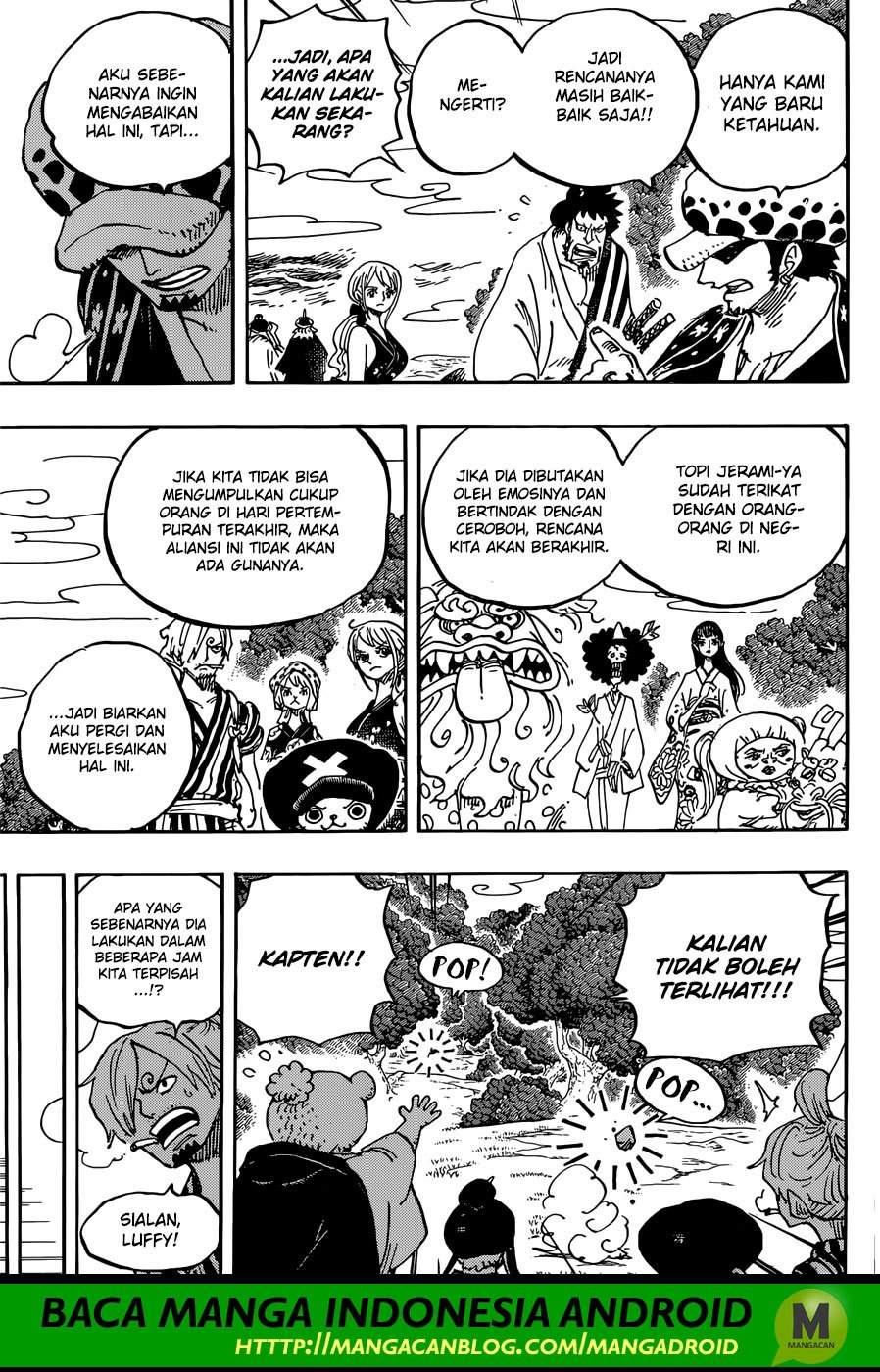 One Piece Chapter 922 Bahasa Indonesia