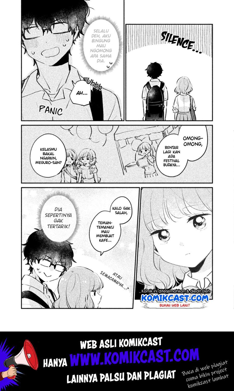 It’s Not Meguro-san’s First Time Chapter 18 Bahasa Indonesia