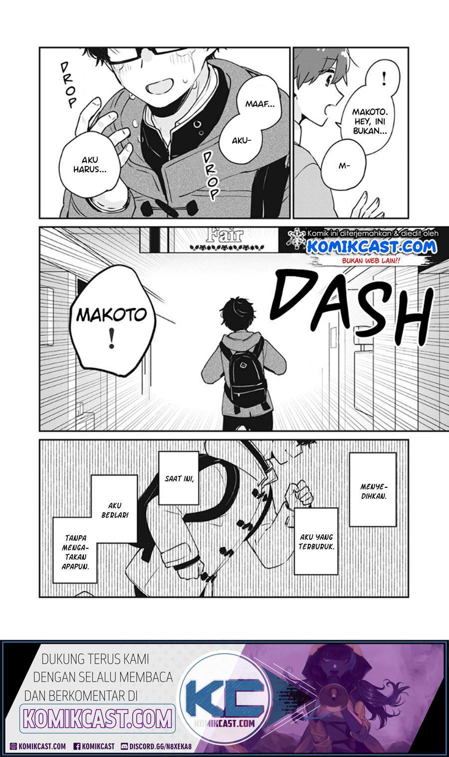 It’s Not Meguro-san’s First Time Chapter 37 Bahasa Indonesia