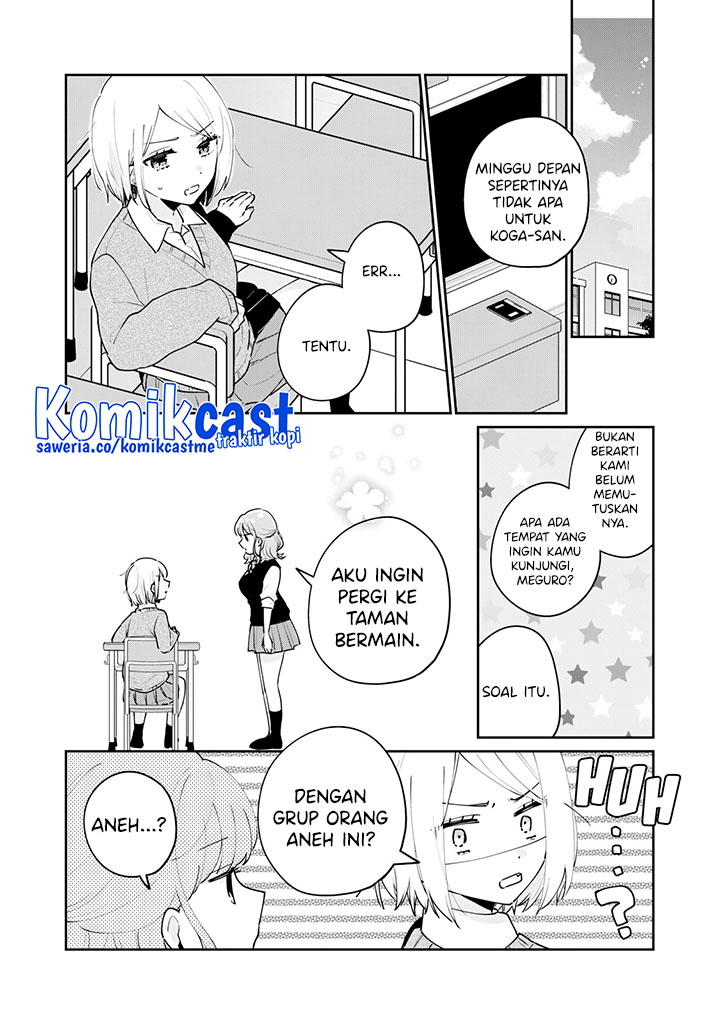 It’s Not Meguro-san’s First Time Chapter 61 Bahasa Indonesia