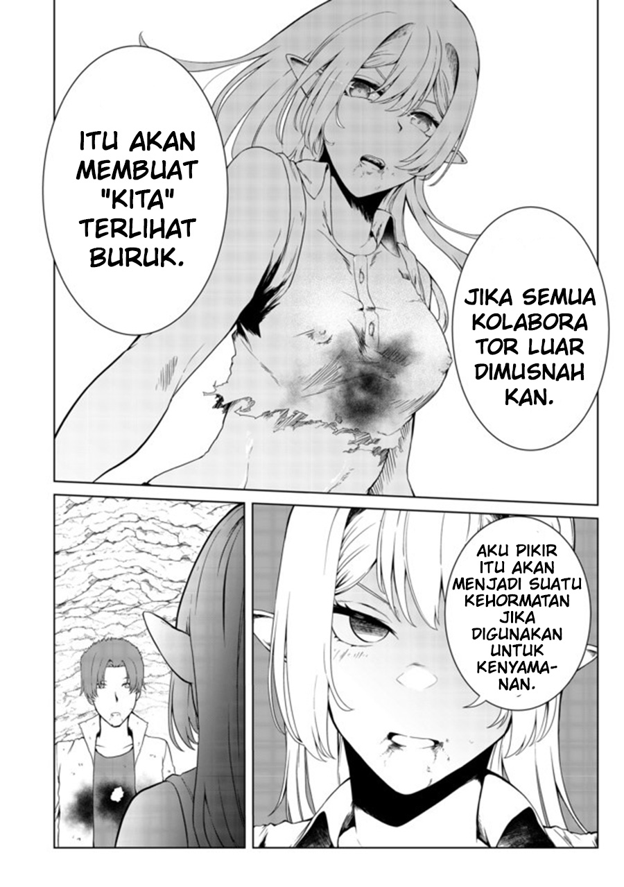Mujintou De Elf to Kyoudou Seikatsu Chapter 18 Bahasa Indonesia
