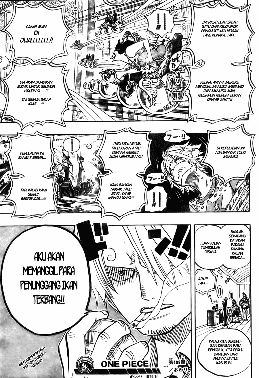 One Piece Chapter 499 Bahasa Indonesia