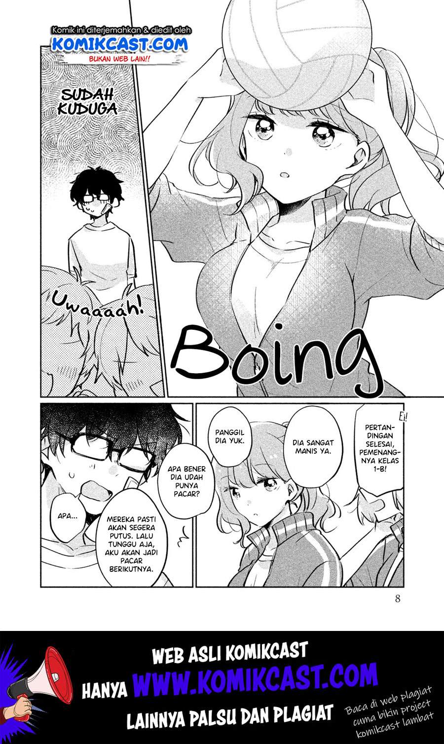 It’s Not Meguro-san’s First Time Chapter 11 Bahasa Indonesia