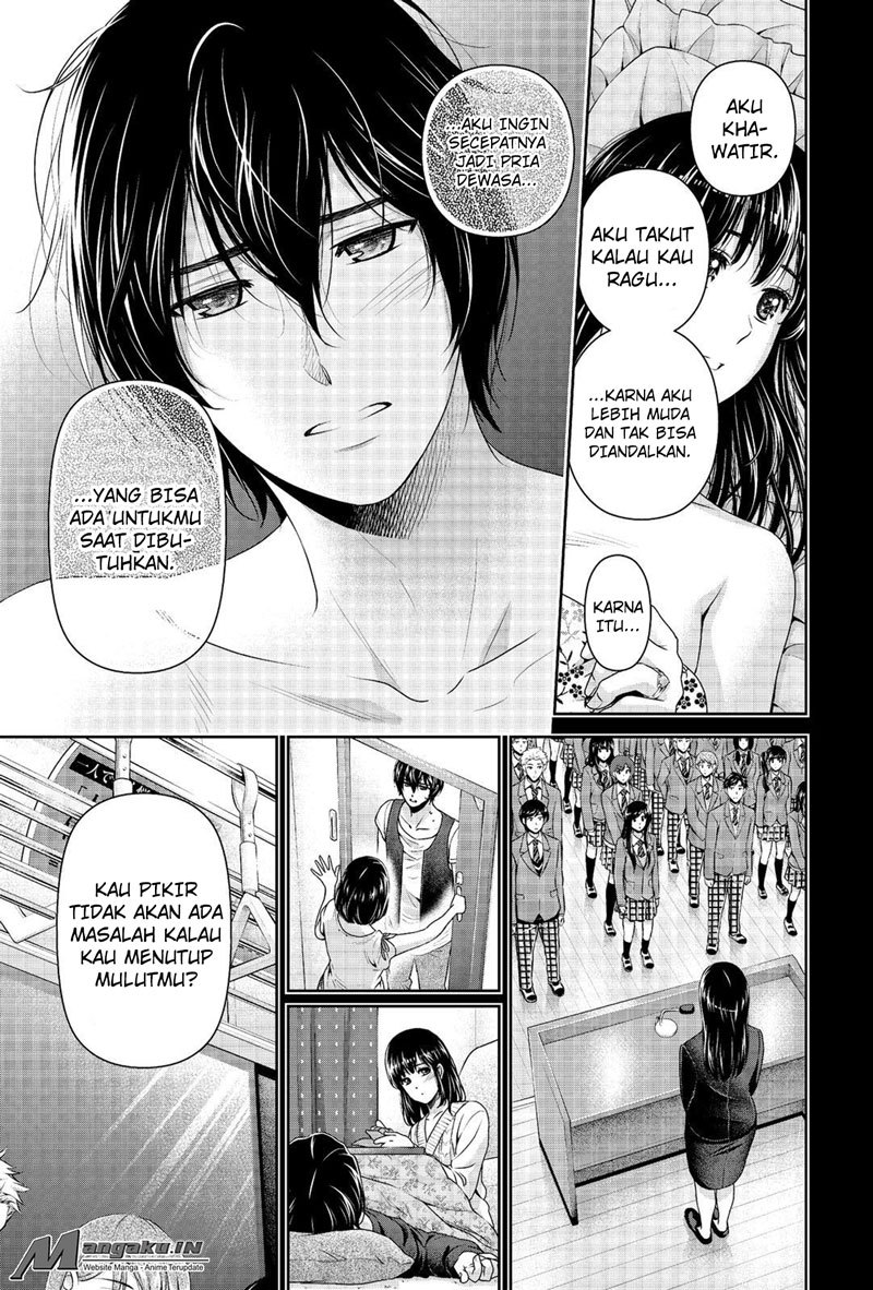 Domestic na Kanojo Chapter 185 Bahasa Indonesia