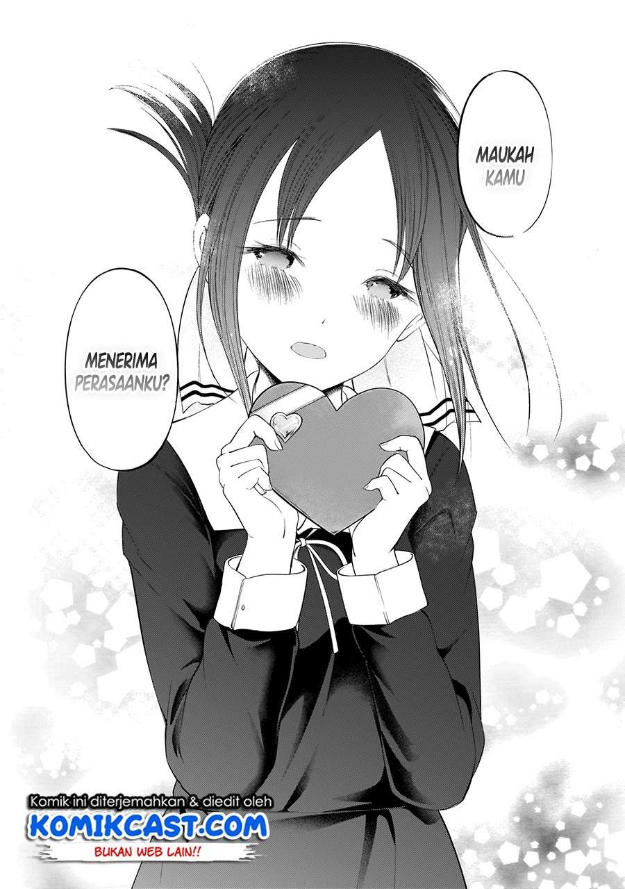 Kaguya-sama wa Kokurasetai – Tensai-tachi no Renai Zunousen Chapter 195 Bahasa Indonesia