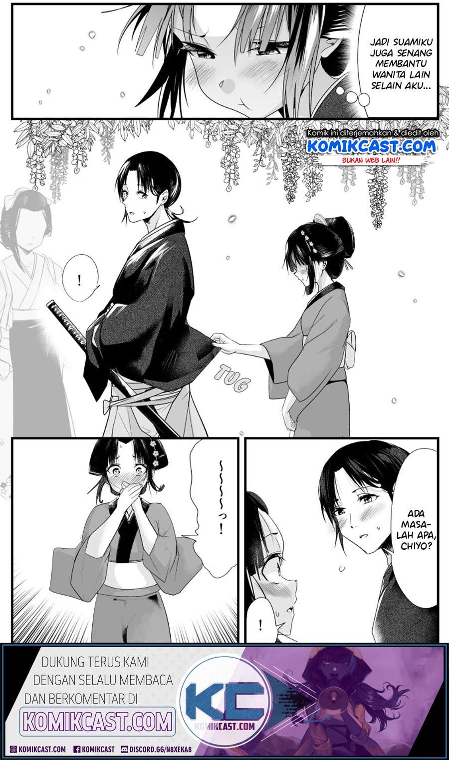 My New Wife Is Forcing Herself to Smile Chapter 11 Bahasa Indonesia