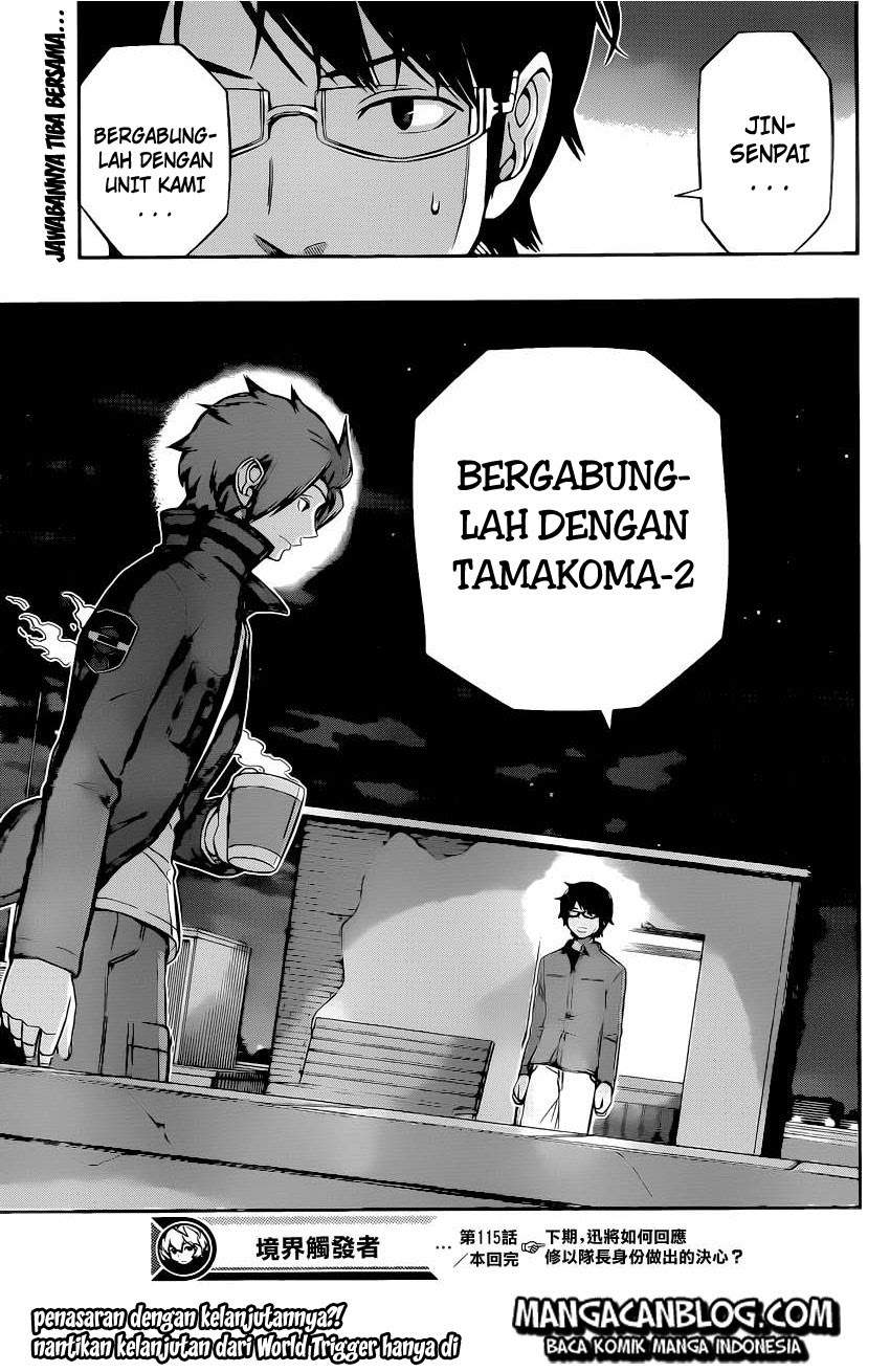 World Trigger Chapter 115 Bahasa Indonesia