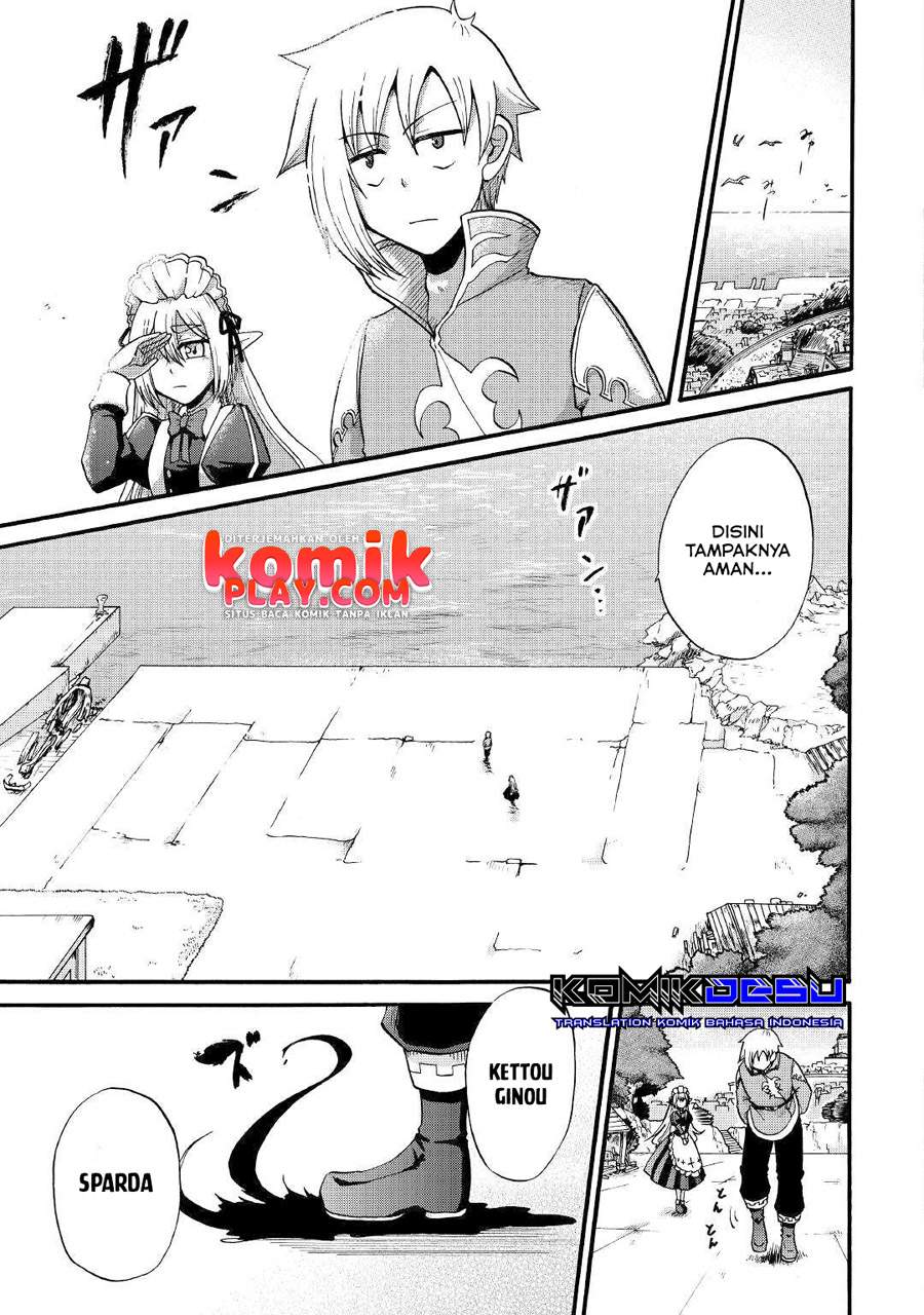 Zensei wa Ken Mikado. Konjou Kuzu Ouji Chapter 13 Bahasa Indonesia