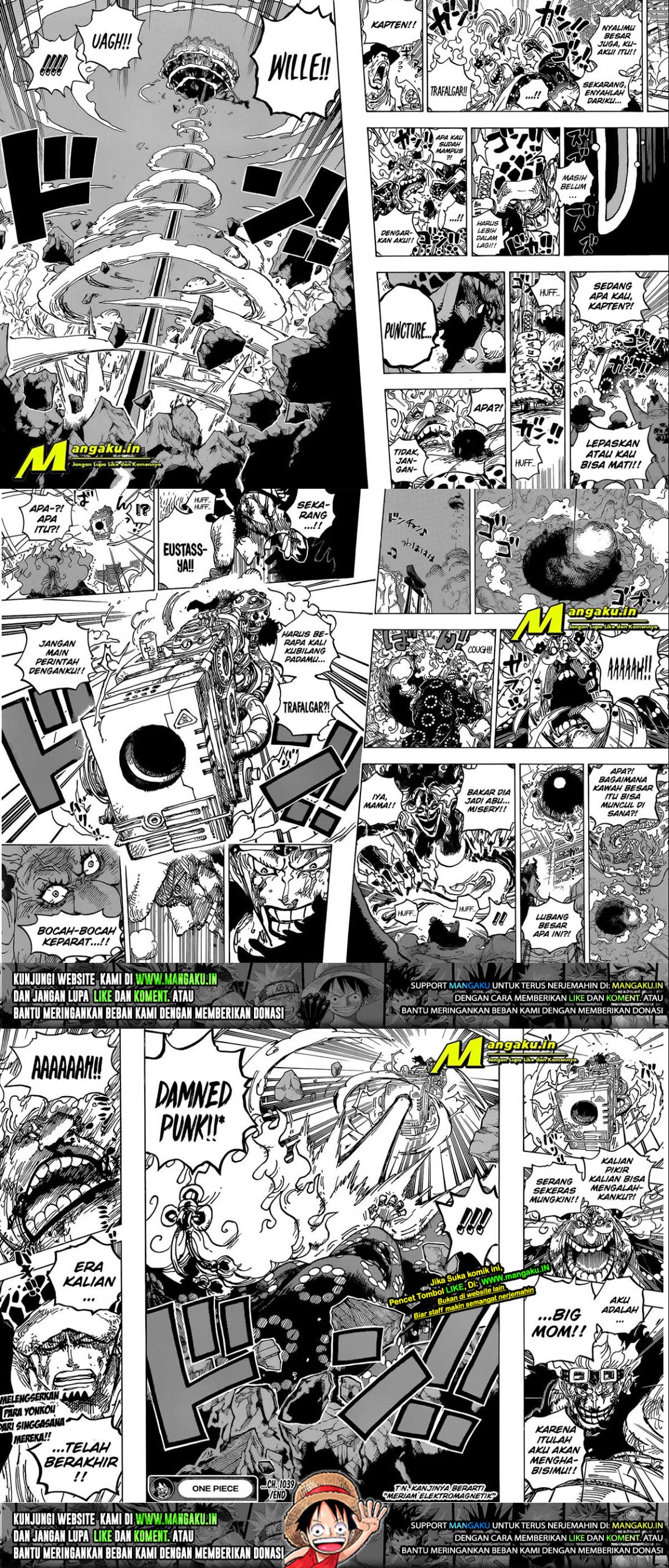 One Piece Chapter 1039 Bahasa Indonesia