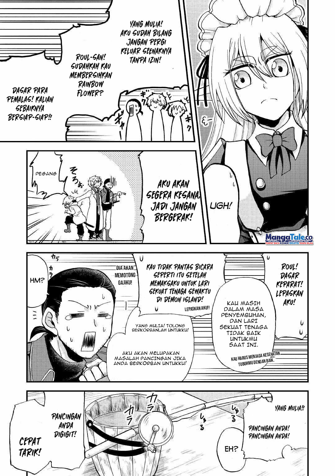 Zensei wa Ken Mikado. Konjou Kuzu Ouji Chapter 25.2 Bahasa Indonesia