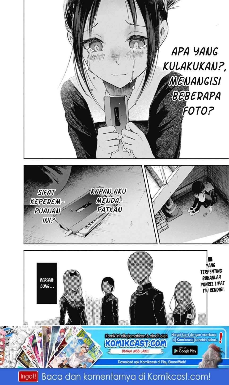 Kaguya-sama wa Kokurasetai – Tensai-tachi no Renai Zunousen Chapter 100 Bahasa Indonesia