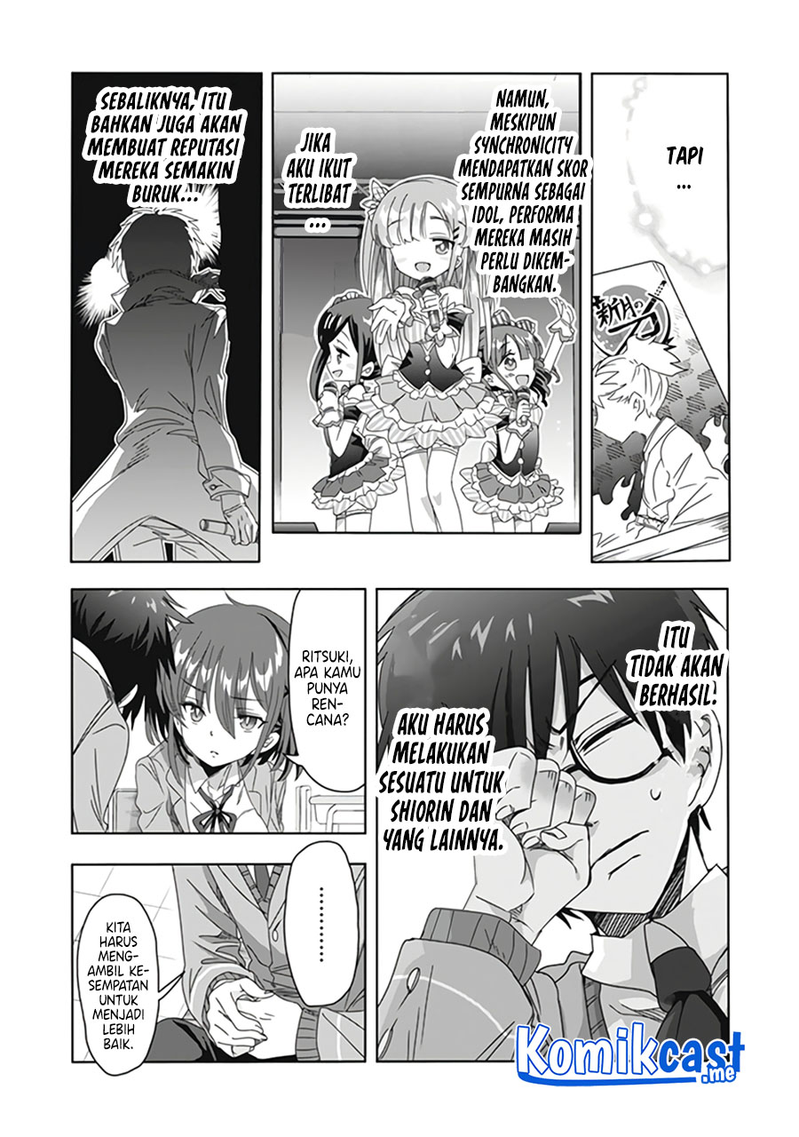 Class de Inkya no Ore ga Jitsu wa Daininki Band no Vocal na Ken Chapter 13 Bahasa Indonesia