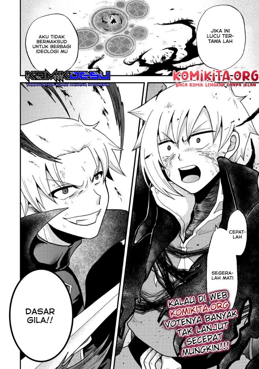 Zensei wa Ken Mikado. Konjou Kuzu Ouji Chapter 22 Bahasa Indonesia