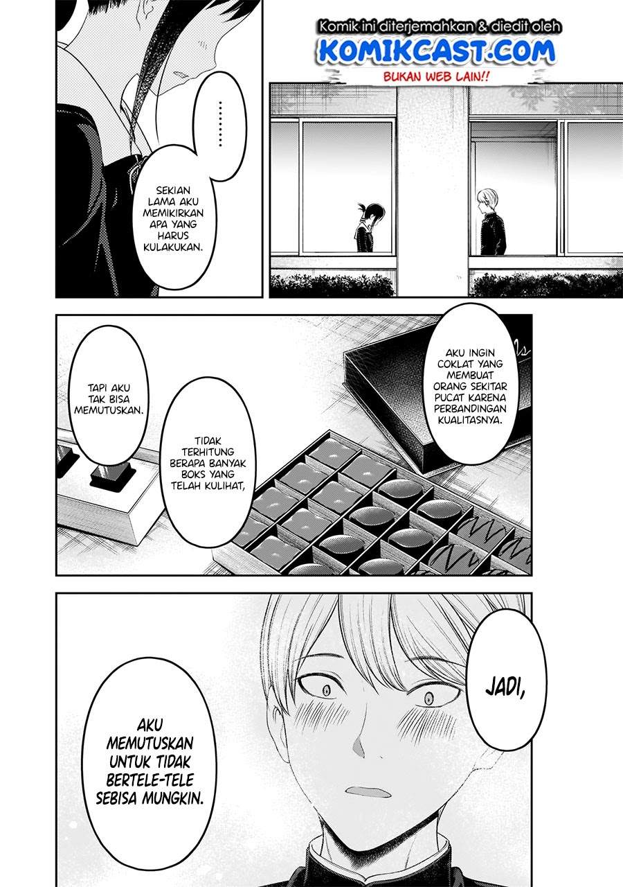 Kaguya-sama wa Kokurasetai – Tensai-tachi no Renai Zunousen Chapter 195 Bahasa Indonesia