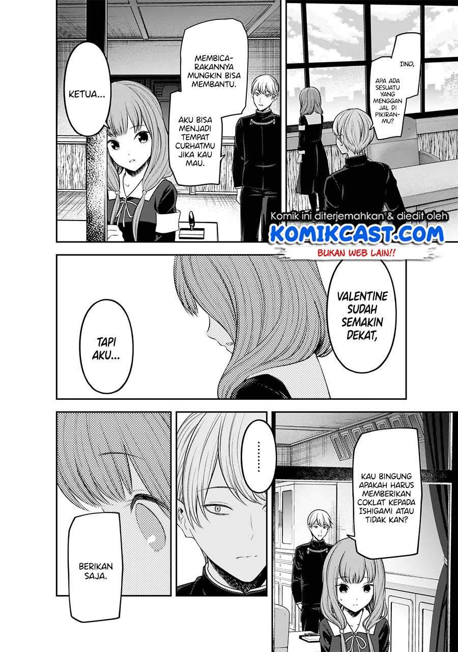 Kaguya-sama wa Kokurasetai – Tensai-tachi no Renai Zunousen Chapter 194 Bahasa Indonesia