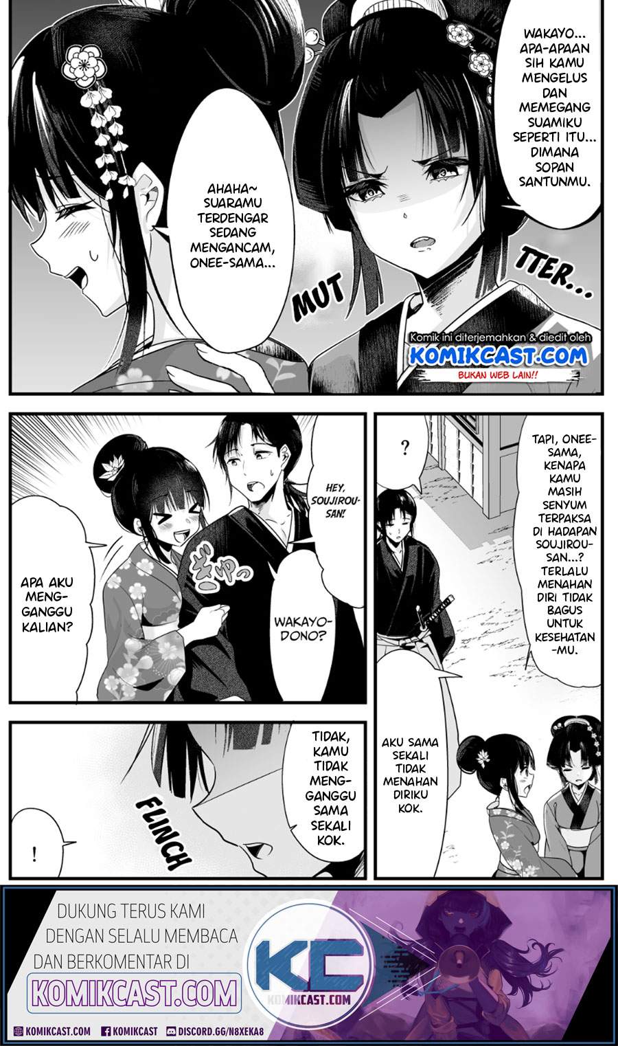 My New Wife Is Forcing Herself to Smile Chapter 06 Bahasa Indonesia