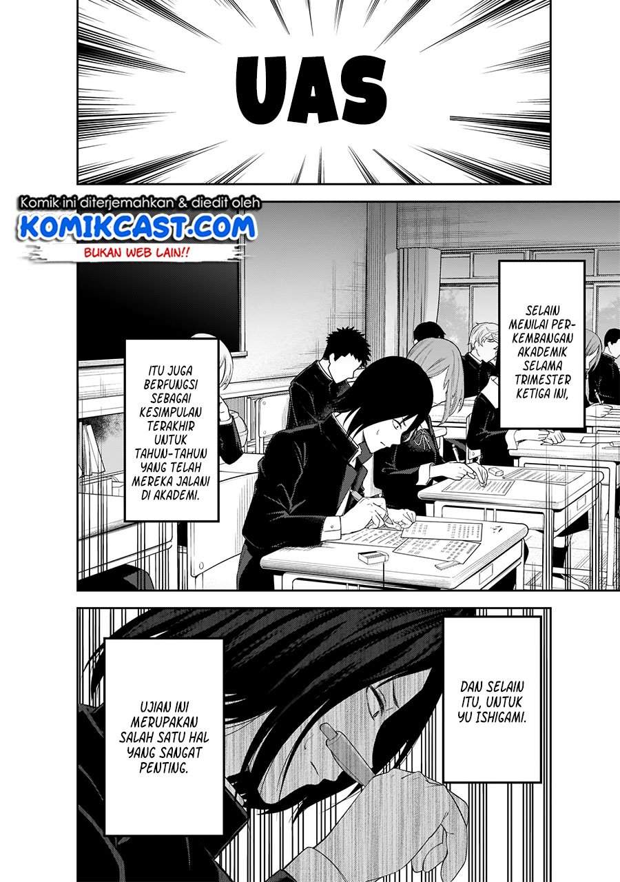 Kaguya-sama wa Kokurasetai – Tensai-tachi no Renai Zunousen Chapter 198 Bahasa Indonesia