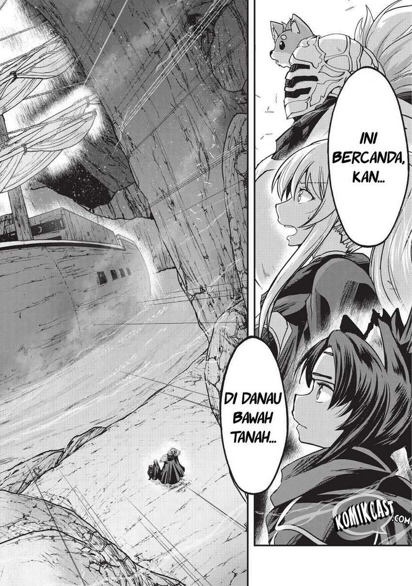 Gaikotsu Kishi-sama Tadaima Isekai e o Dekake-chuu Chapter 22.1 Bahasa Indonesia