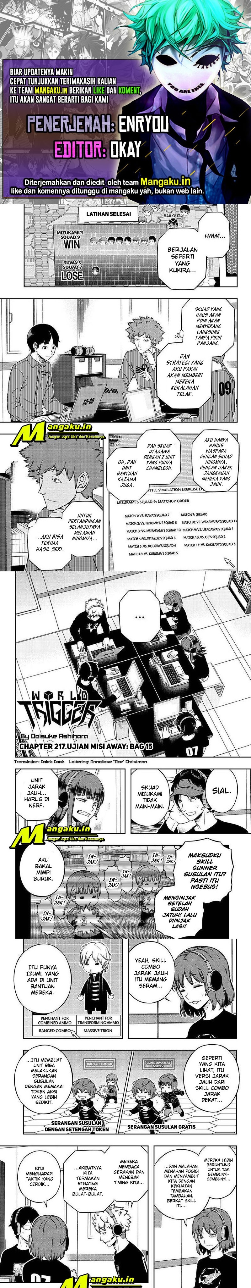 World Trigger Chapter 217 Bahasa Indonesia