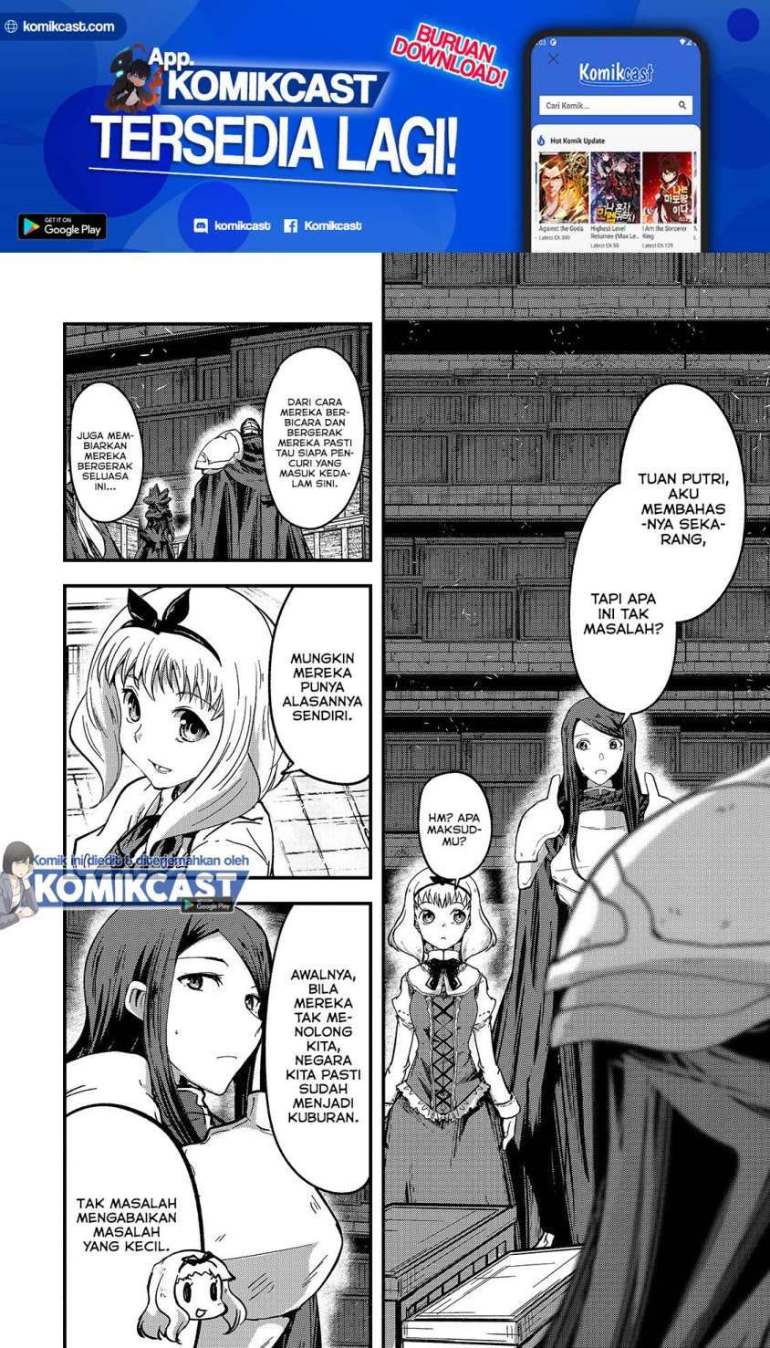 Gaikotsu Kishi-sama Tadaima Isekai e o Dekake-chuu Chapter 42 Bahasa Indonesia