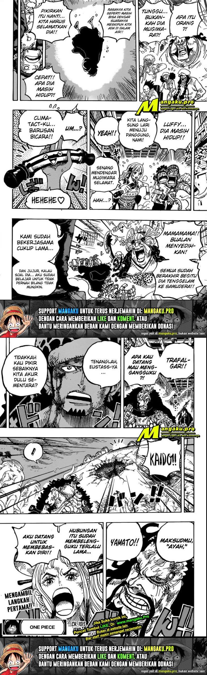 One Piece Chapter 1015 HQ Bahasa Indonesia