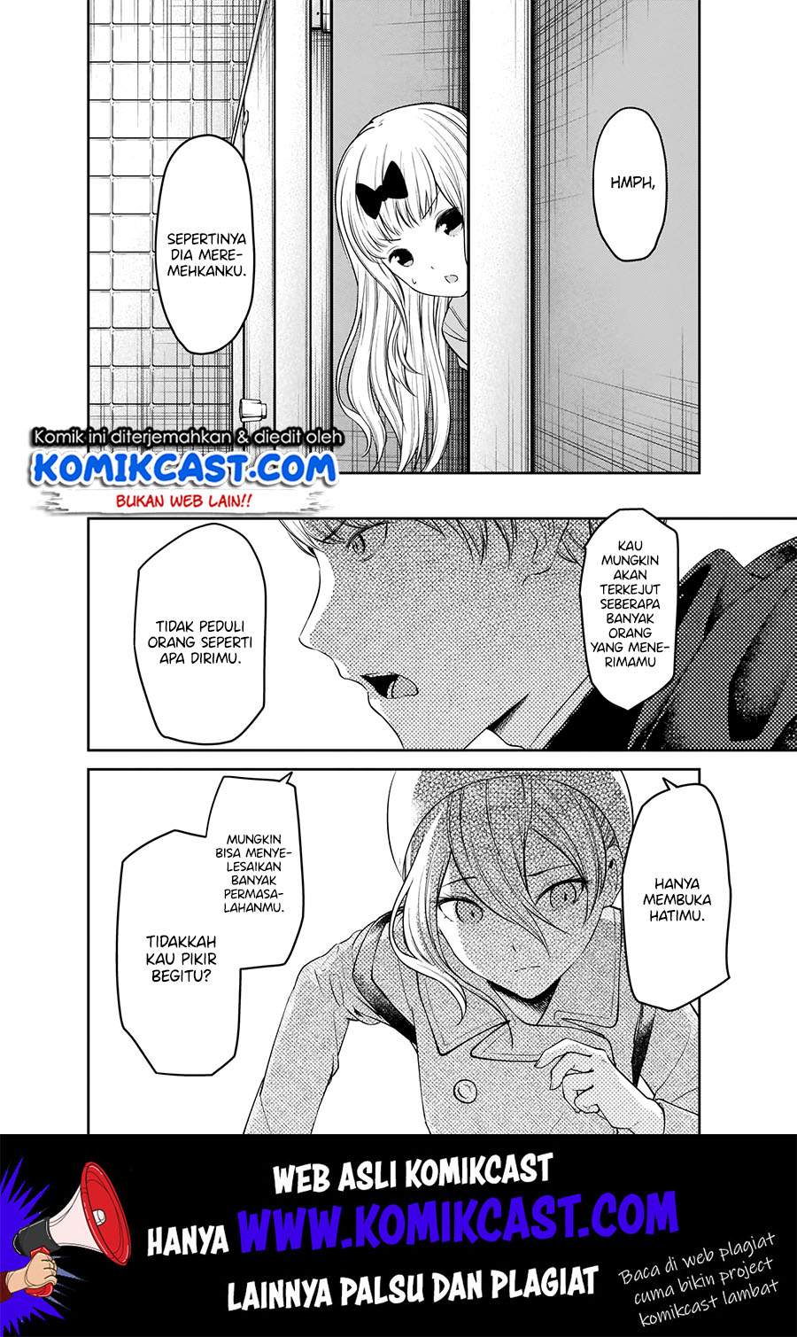 Kaguya-sama wa Kokurasetai – Tensai-tachi no Renai Zunousen Chapter 183 Bahasa Indonesia