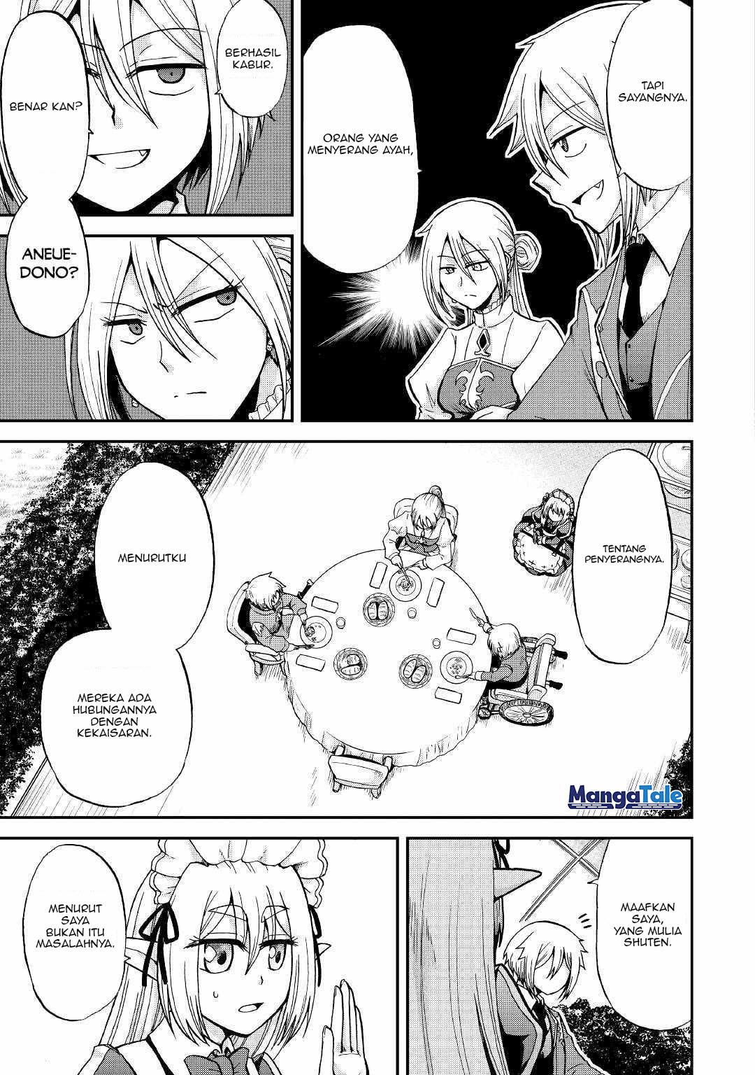 Zensei wa Ken Mikado. Konjou Kuzu Ouji Chapter 27 Bahasa Indonesia