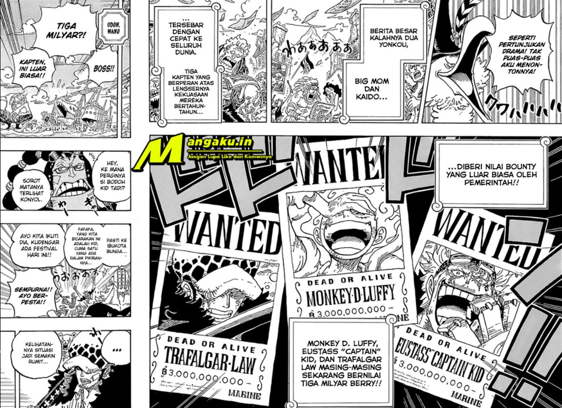 One Piece Chapter 1053 HQ Bahasa Indonesia