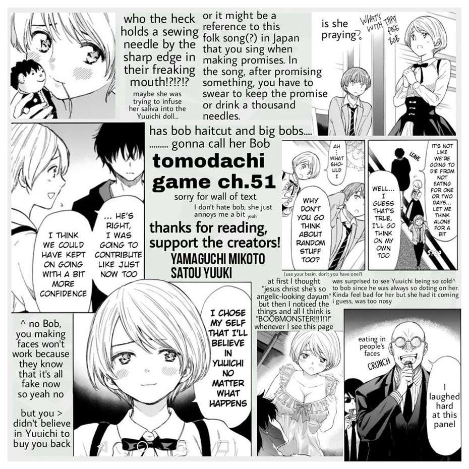 Tomodachi Game Chapter 51 Bahasa Indonesia