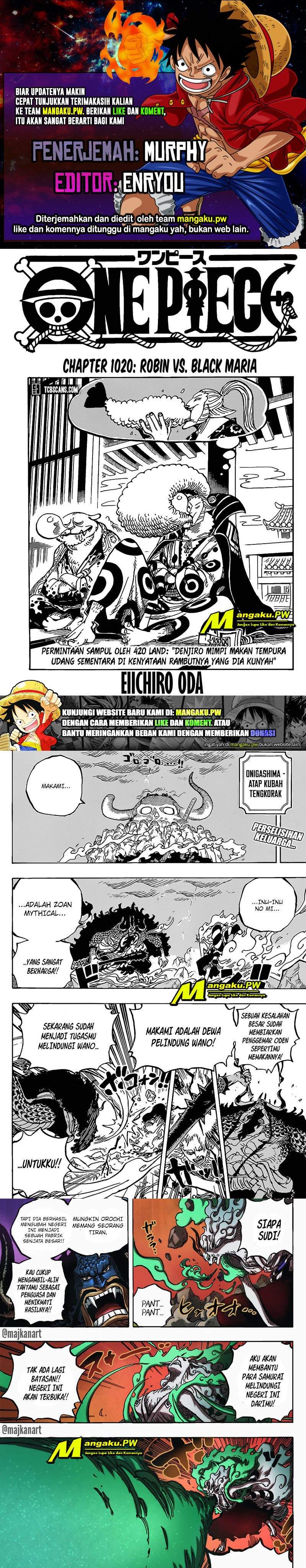 One Piece Chapter 1020 HQ Bahasa Indonesia