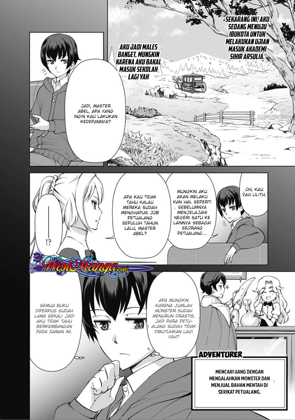 Rettou Me no Tensei Majutsushi Shiitage Rareta Moto Yuusha wa Mirai no Sekai o Yoyuu de Ikinuku Chapter 08 Bahasa Indonesia