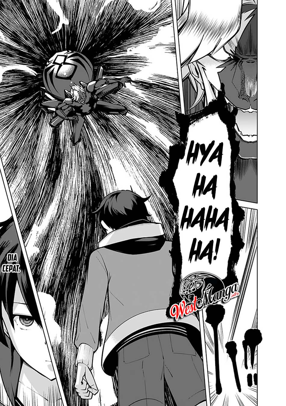 Rettou Me no Tensei Majutsushi Shiitage Rareta Moto Yuusha wa Mirai no Sekai o Yoyuu de Ikinuku Chapter 45 Bahasa Indonesia