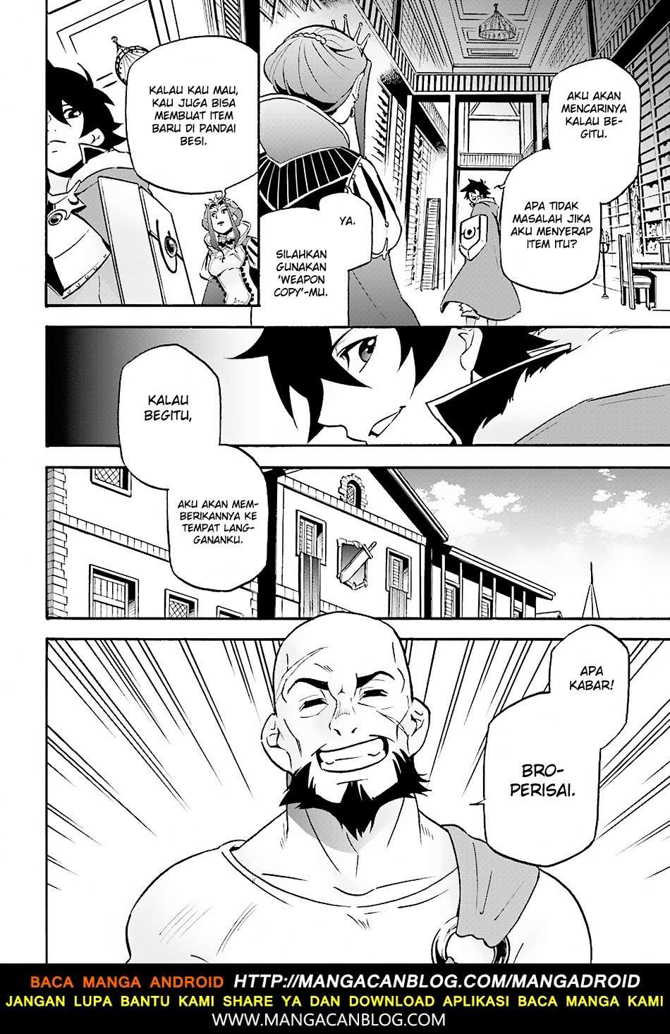 Tate no Yuusha no Nariagari Chapter 45 Bahasa Indonesia