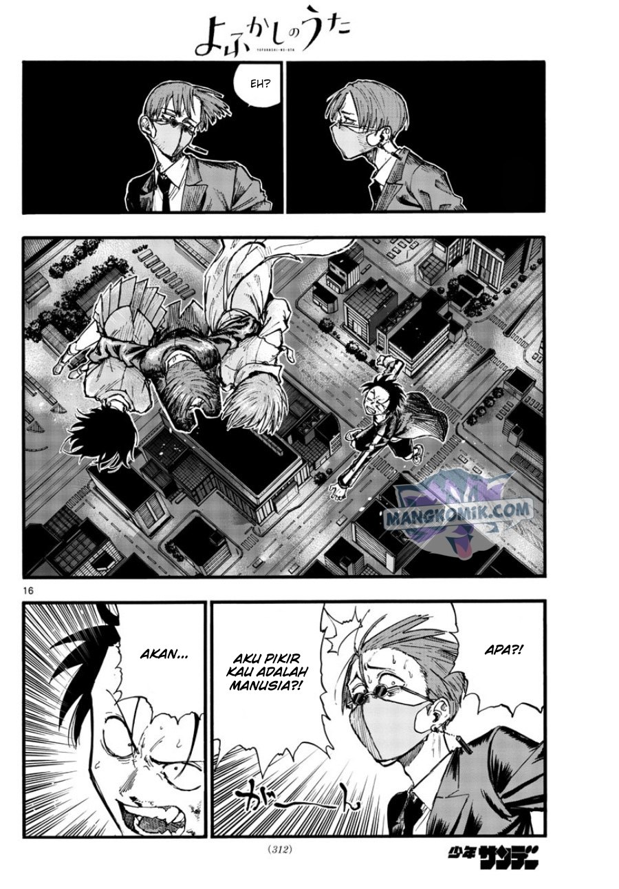 Yofukashi no Uta Chapter 111 Bahasa Indonesia