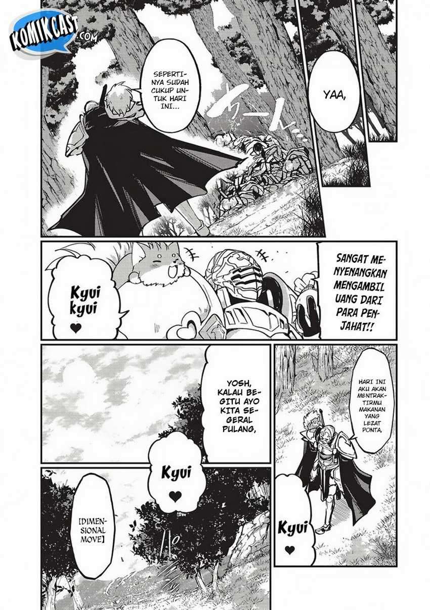 Gaikotsu Kishi-sama Tadaima Isekai e o Dekake-chuu Chapter 04 Bahasa Indonesia