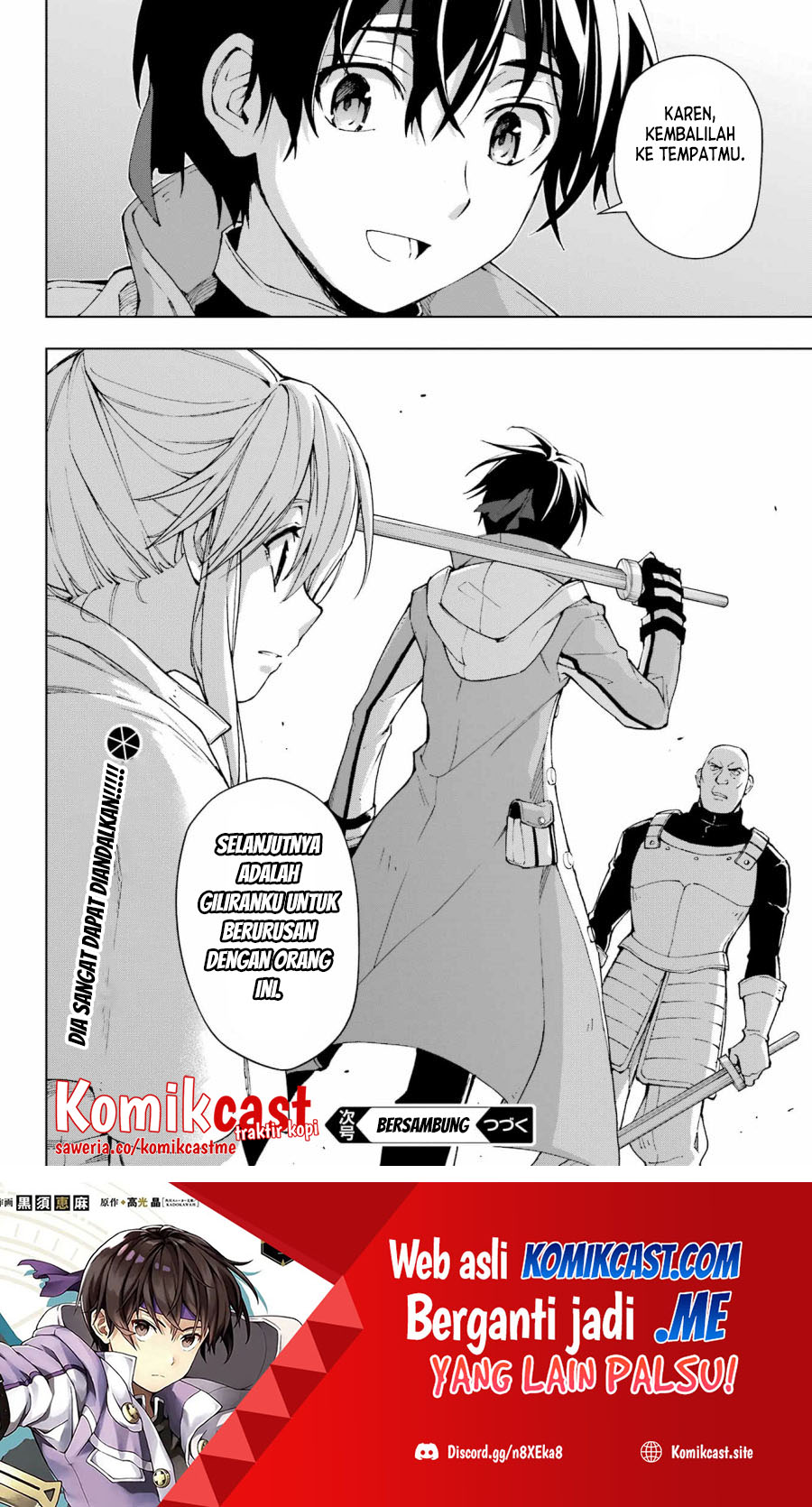 The Swordsman Called the Countless Swords Sorcerer Chapter 36 Bahasa Indonesia