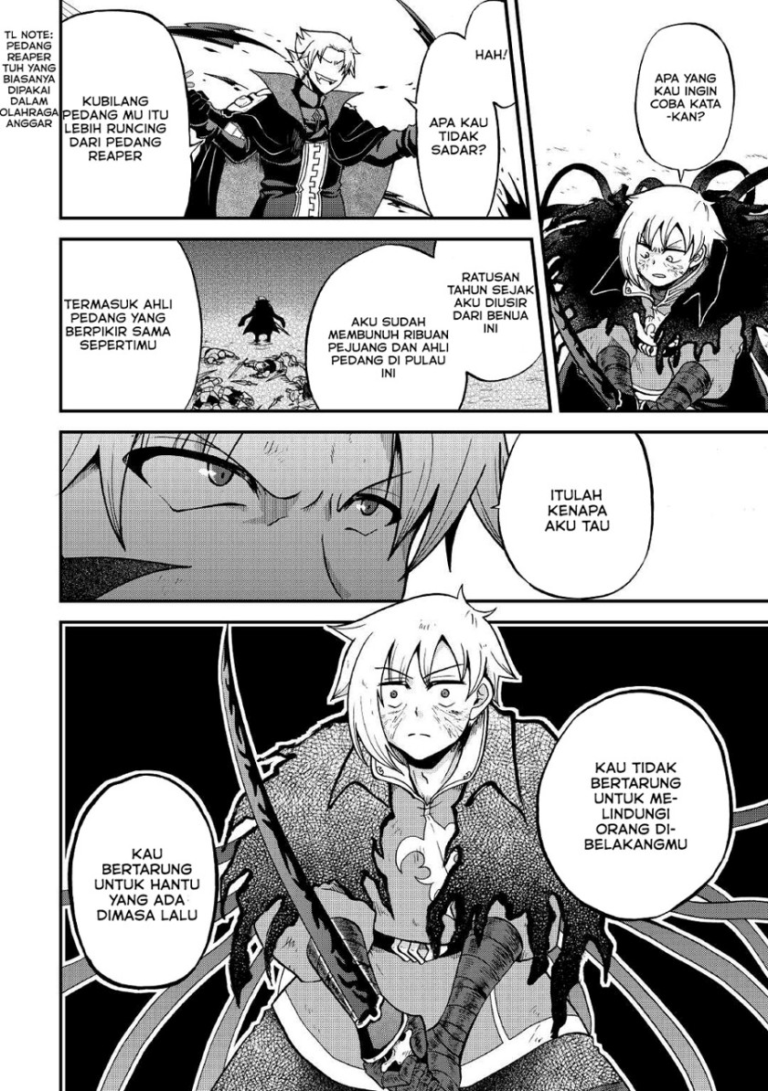 Zensei wa Ken Mikado. Konjou Kuzu Ouji Chapter 23 Bahasa Indonesia