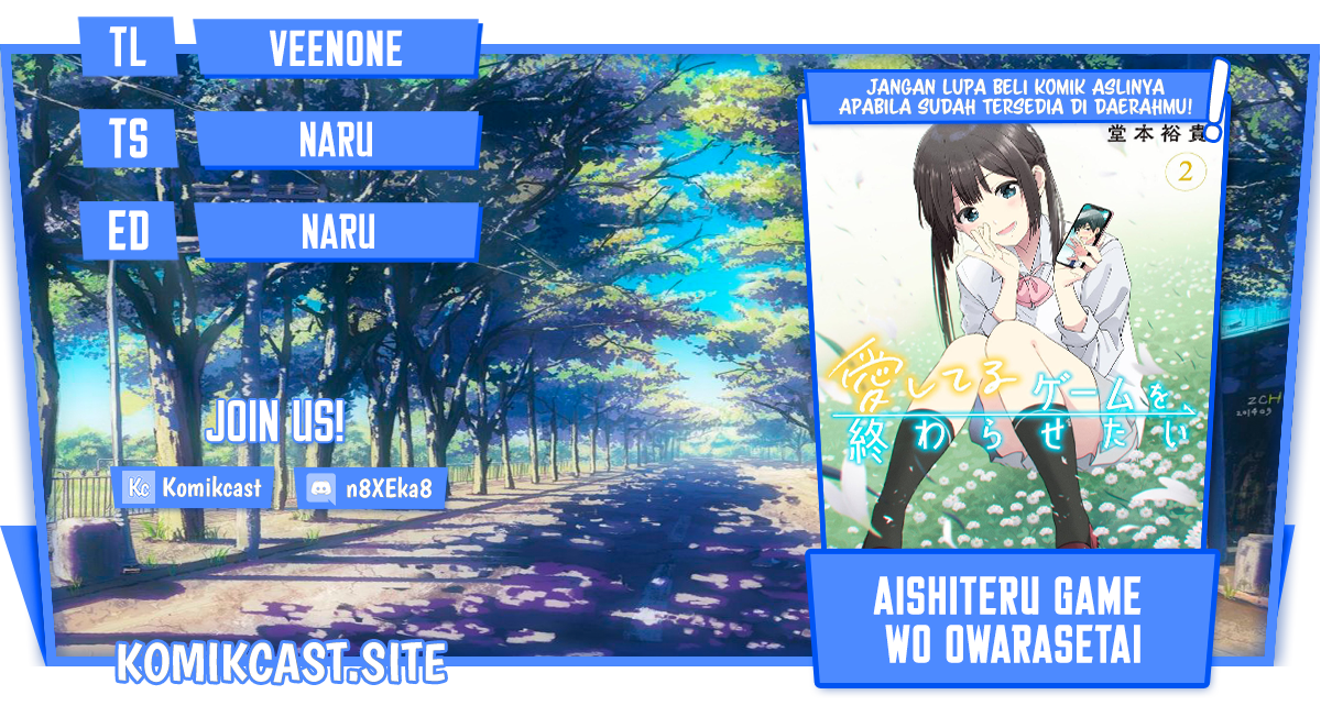 Aishiteru Game wo Owarasetai Chapter 18 Bahasa Indonesia