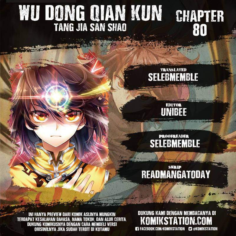 Wu Dong Qian Kun Chapter 80 Bahasa Indonesia